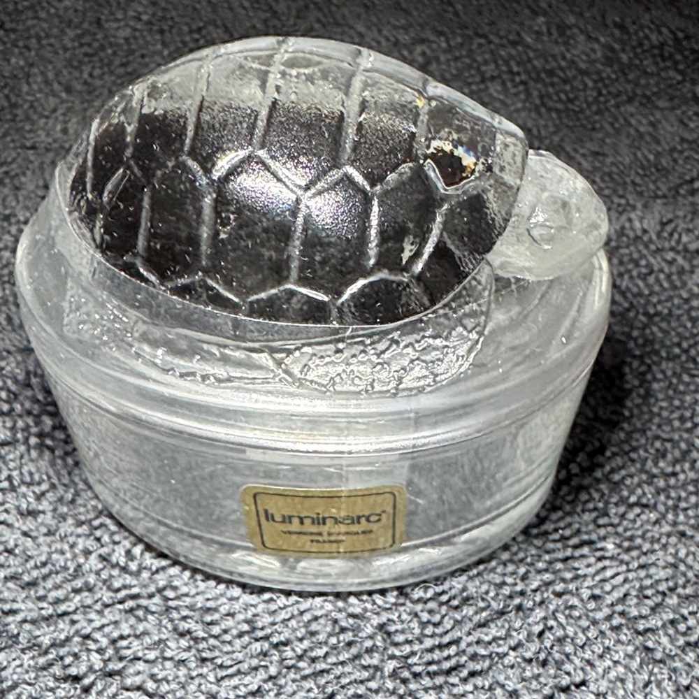Clear Turtle Shell Trinket Box - Picture 2 of 6